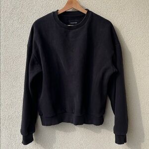 Men's Standard Cloth Classic Black Sweatshirt